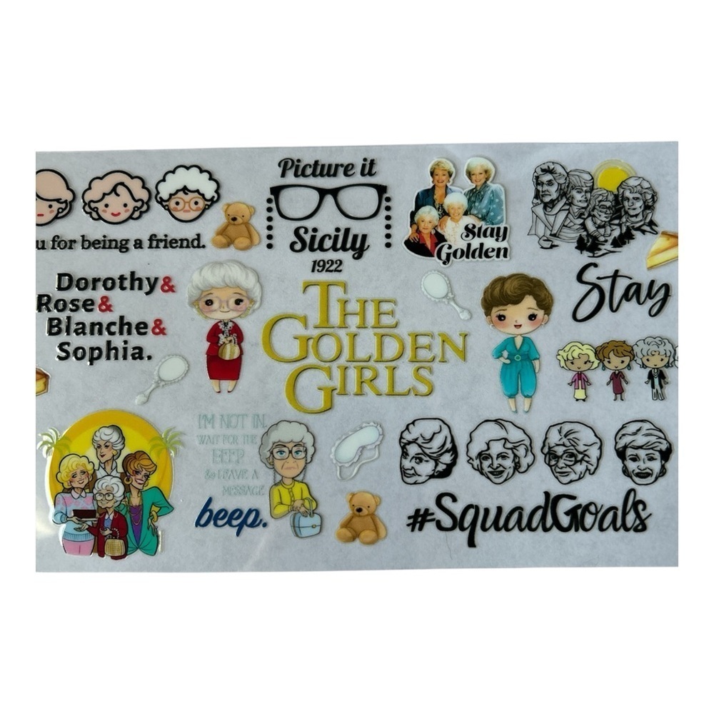 Golden Girls Cup Decal 213